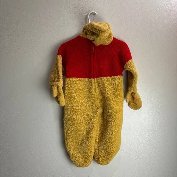 Winnie The Pooh Disneyland Sherpa Outfit Size Kids 2-4T - Picture 5 of 12
